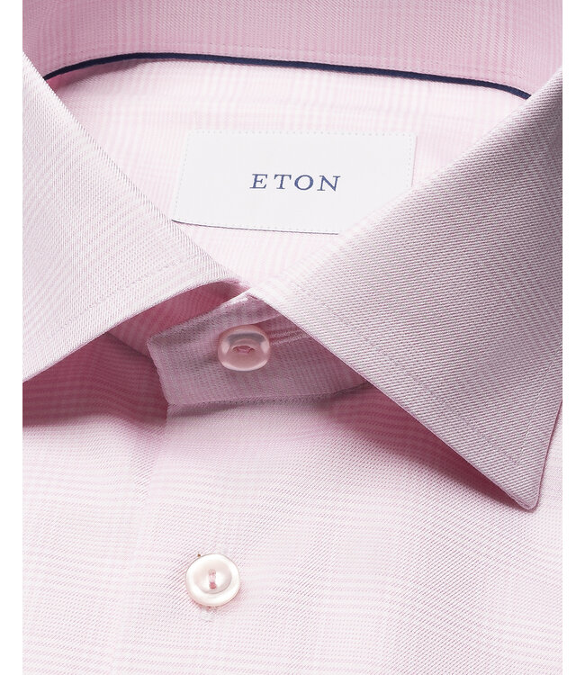Eton Check Cotton Tencel Contemporary