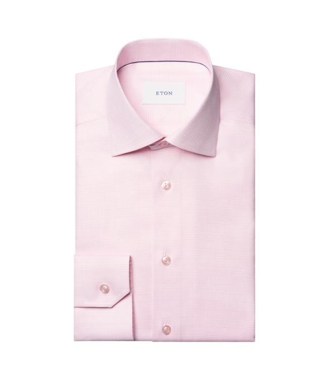 Eton Check Cotton Tencel Contemporary