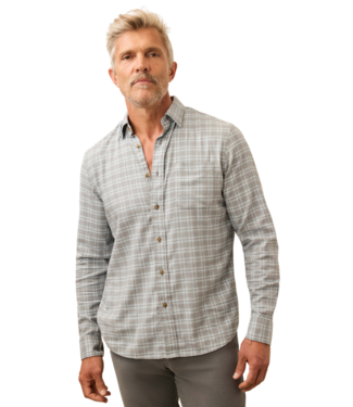 Faherty The Movement Brushed Shirt