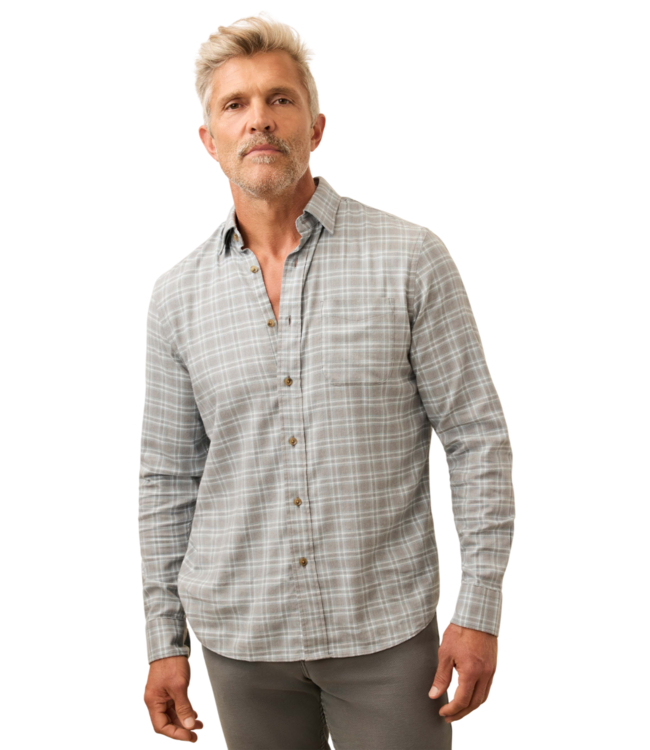 Faherty The Movement Brushed Shirt
