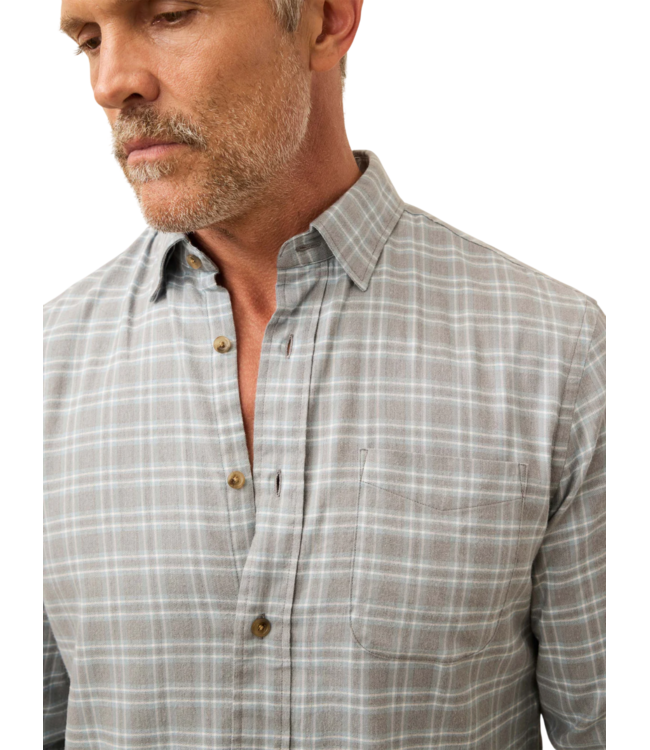 Faherty The Movement Brushed Shirt