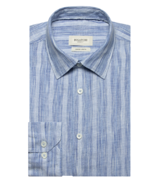 Bugatchi Julian Woven Shaped LS Shirt