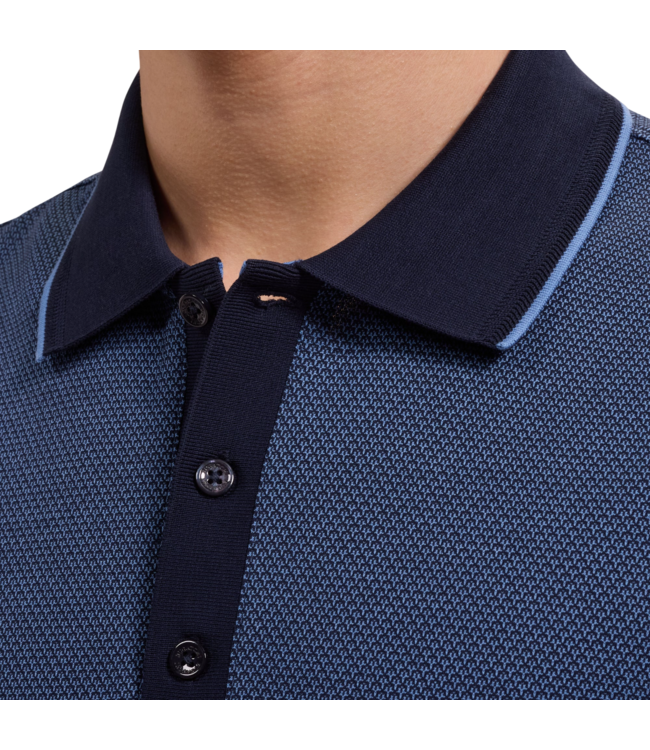 Bugatchi Three Button Polo
