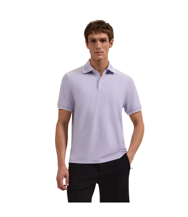 Bugatchi Three Button Performance Polo