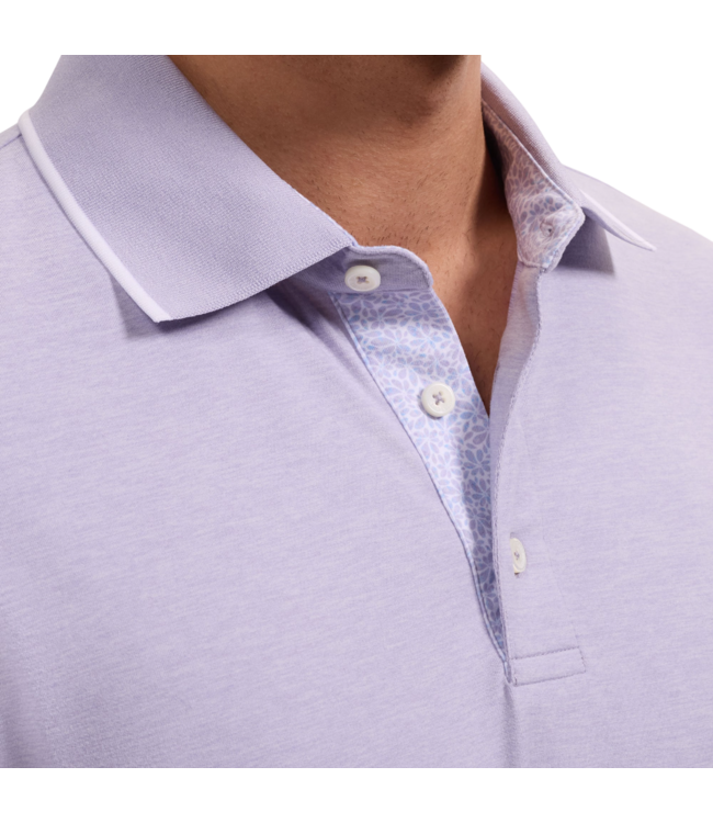 Bugatchi Three Button Performance Polo