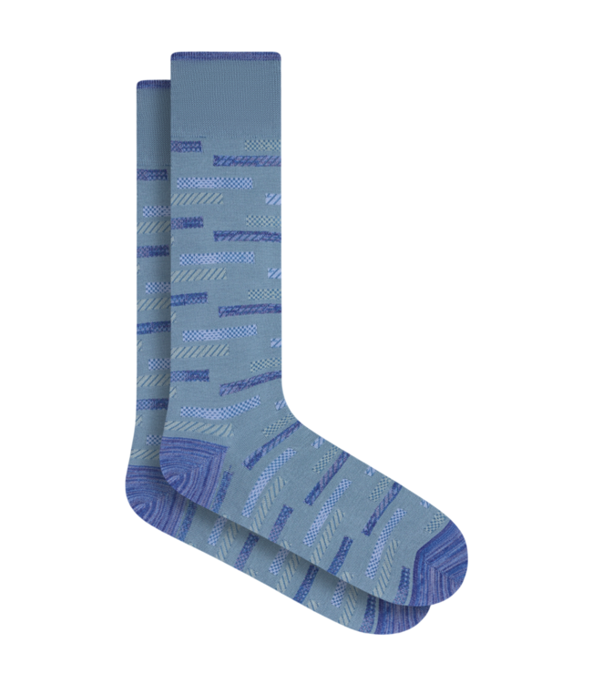 Bugatchi Geometric Lines Socks