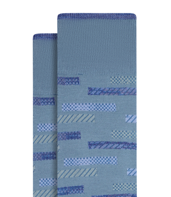 Bugatchi Geometric Lines Socks