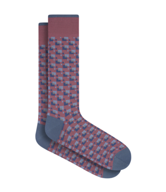 Bugatchi Square Pattern Socks