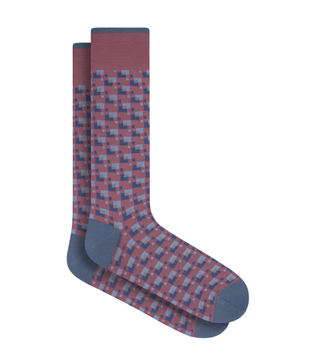 Bugatchi Square Pattern Socks