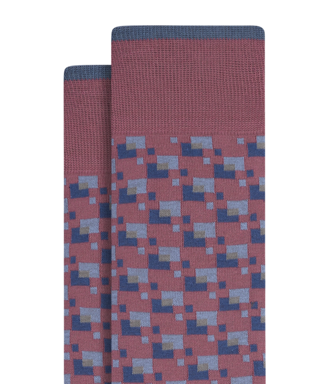 Bugatchi Square Pattern Socks