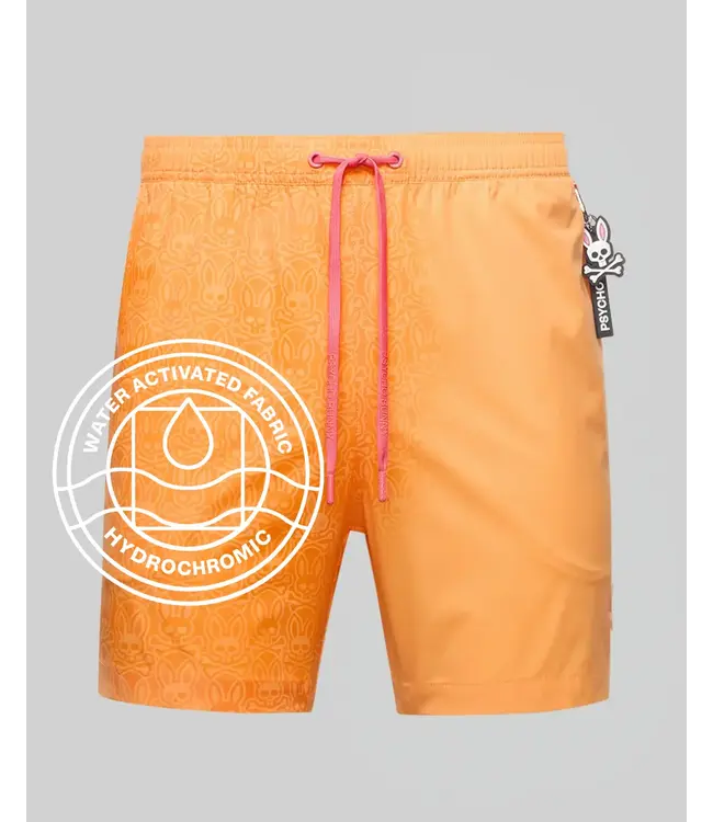 Samos Hydrochromic Printed Swim Trunk