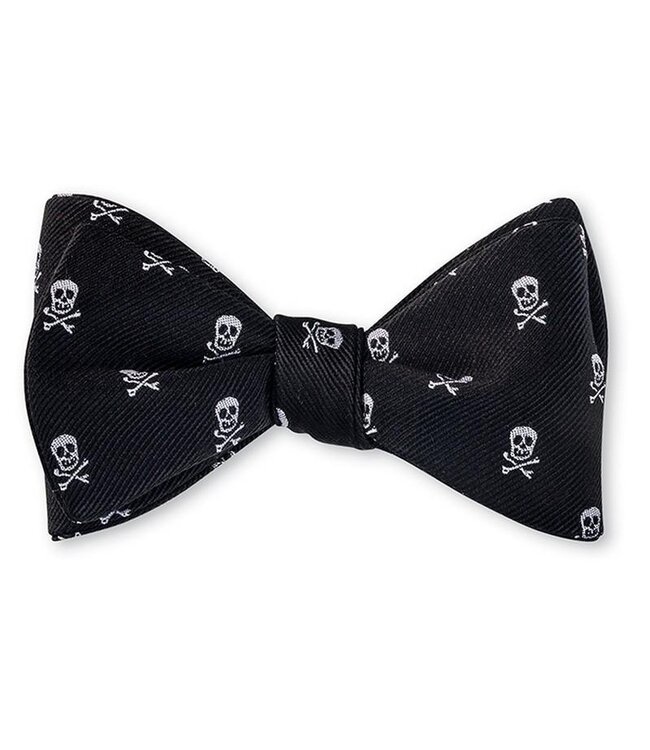 R. Hanauer Black Woven Jolly Rogers