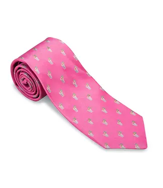 R. Hanauer Pink Mint Julep Tie