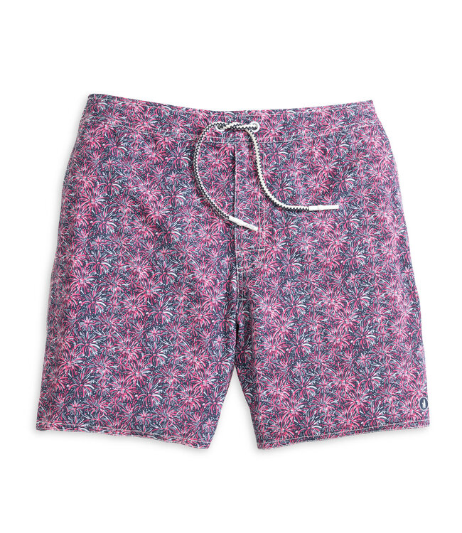 Johnnie-O Star Spangled Swim Trunk