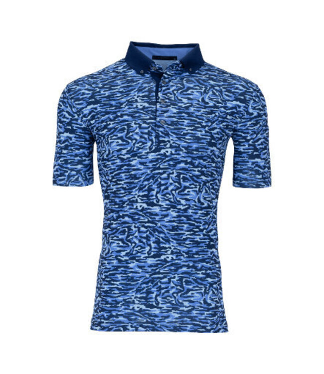 Greyson Stalking Wolf Camo Polo