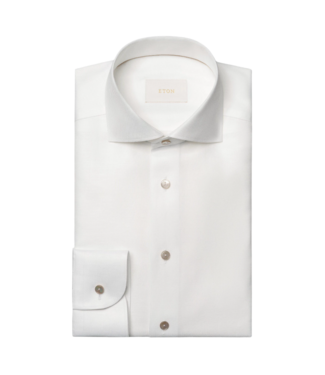 Eton Semi Solid Cotton Linen Shirt