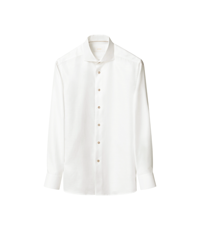 Semi Solid Cotton Linen Shirt