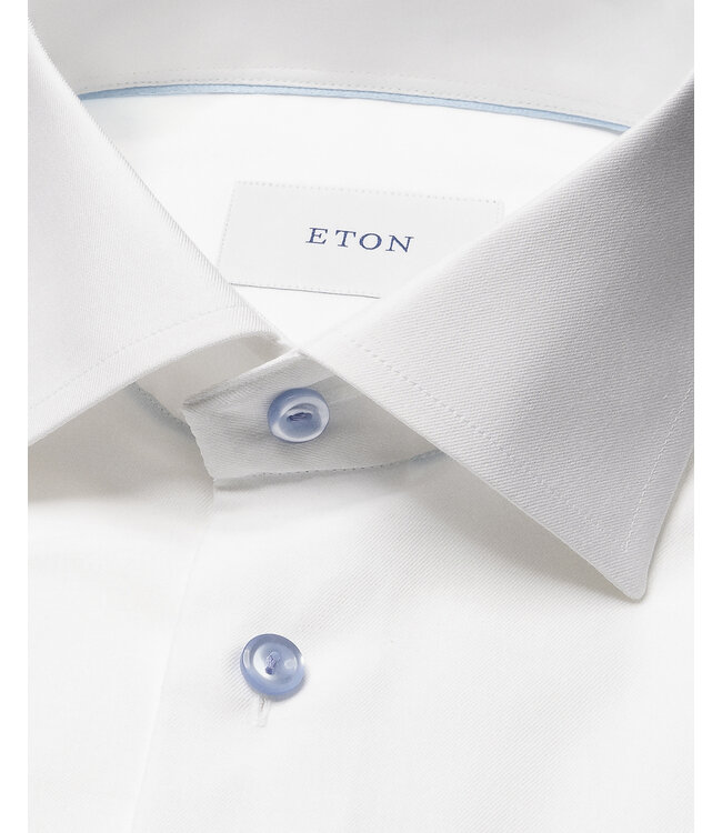 Eton Solid Cotton Lyocell Shirt Slim