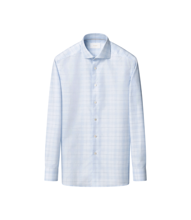 Check Cotton Linen Shirt