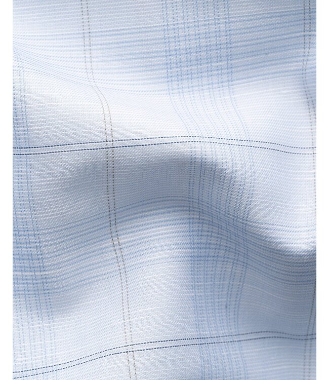 Eton Check Cotton Linen Shirt