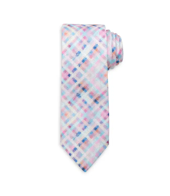 Basket Plaid Tie