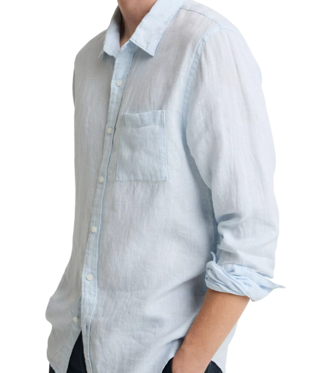 Vince Classic Fit Separate Placket Shirt