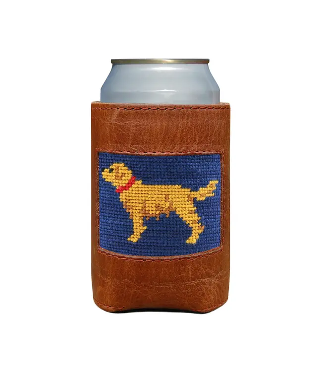 Golden Retriever Can Cooler (Classic Navy)
