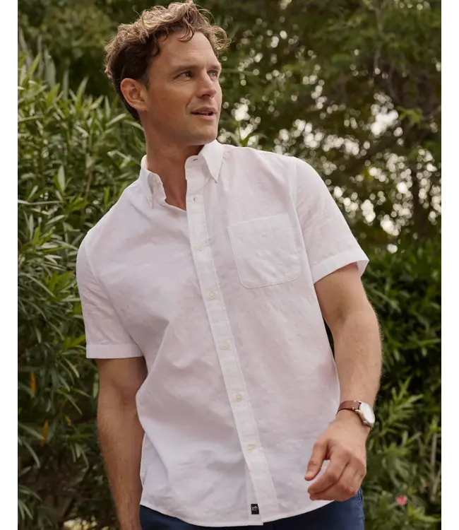 Southern Tide Textured Fort Fisher Sportshirt