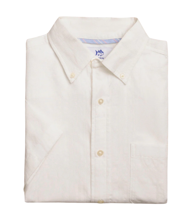 Southern Tide Textured Fort Fisher Sportshirt