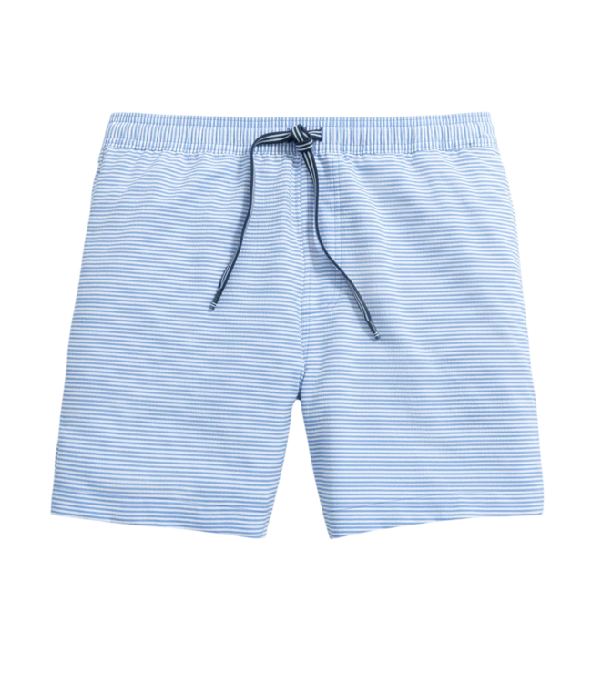 Southern Tide Seersucker Stripe Swim Trunk
