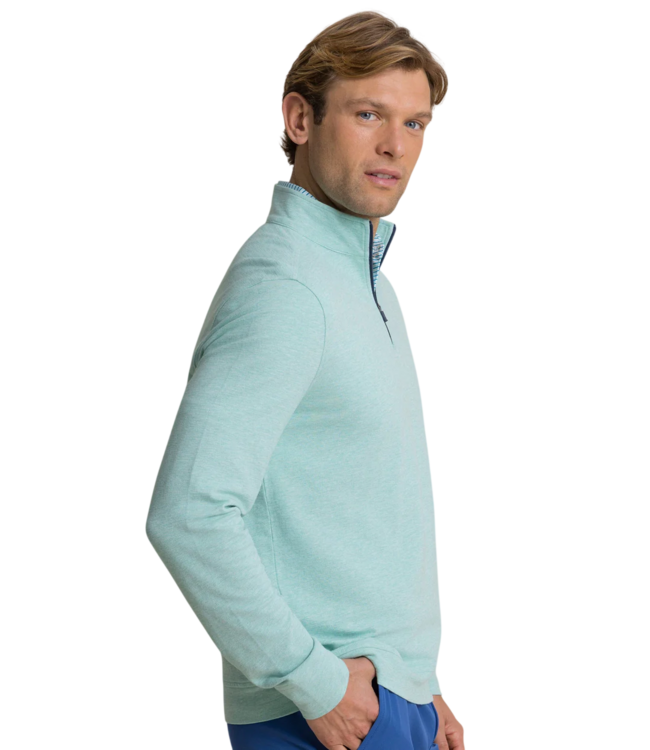 Southern Tide Gulf View Heather Quarter Zip