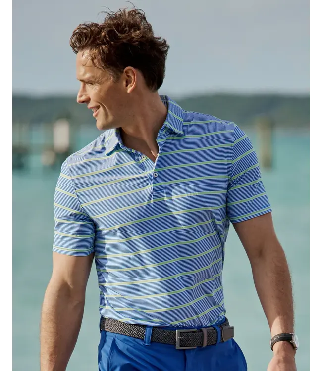 Southern Tide CB Core Sound Stripe Polo
