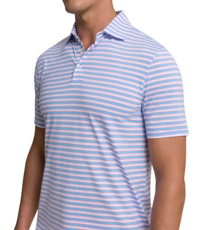 Southern Tide CB Water Way Stripe Polo
