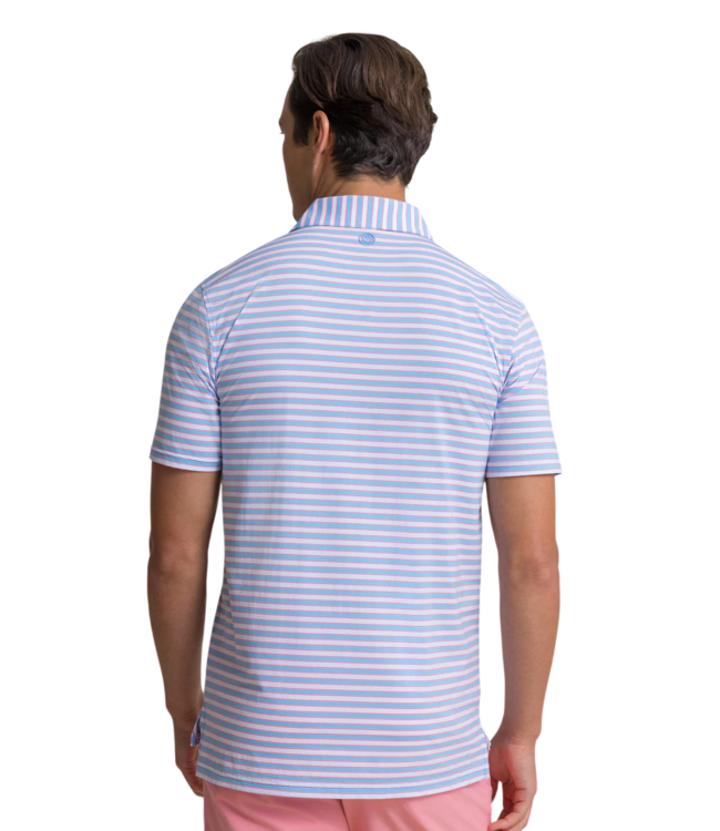 Southern Tide CB Water Way Stripe Polo