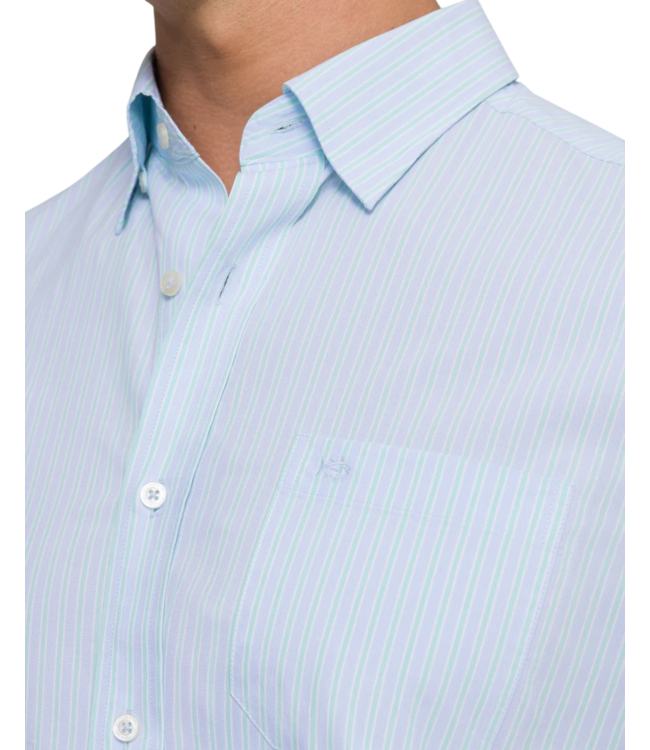 Southern Tide Amelia Island Stripe Sportshirt