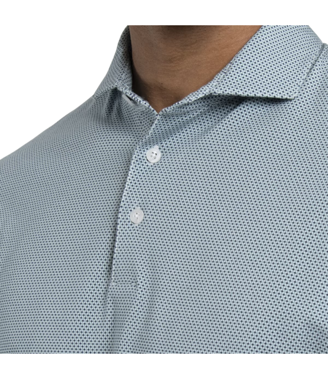 Kjus Hollow Pima Print Polo