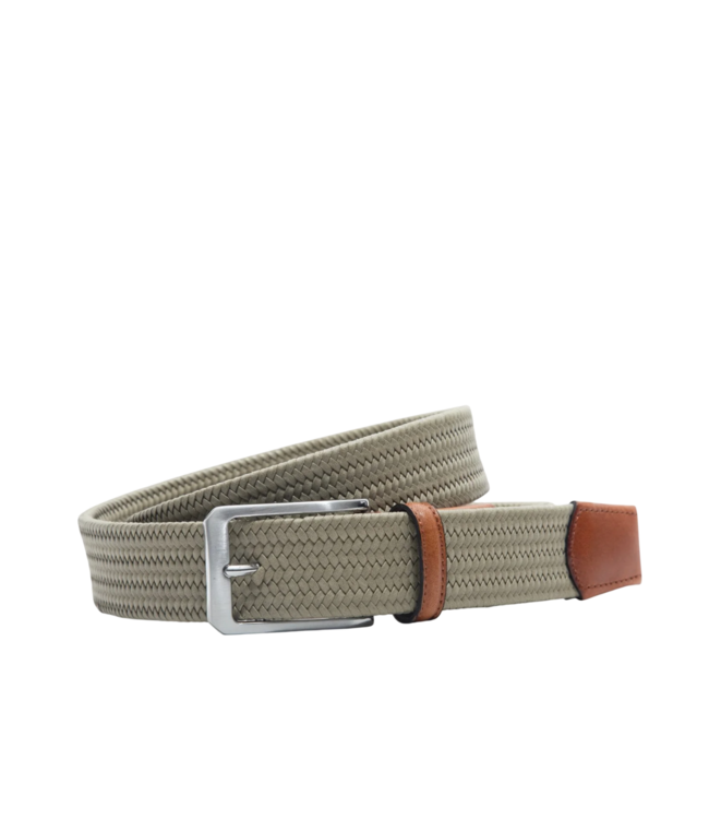 Tubular Italian Stretch Web Belt