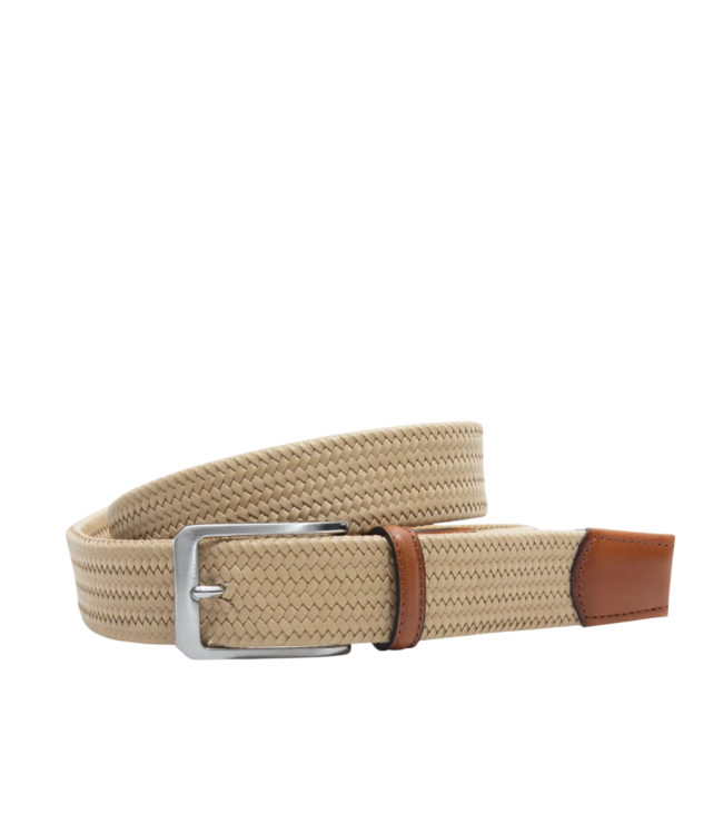 Tubular Italian Stretch Web Belt