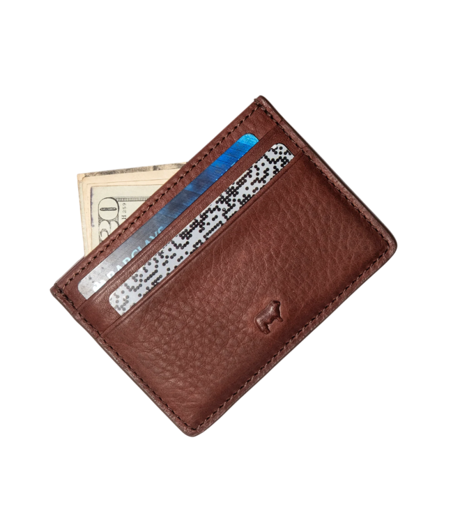 Spirit Leatherworks Classic Front Pocket Card Case