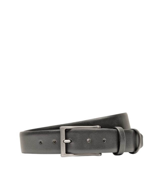 Glazed Calfskin Belt