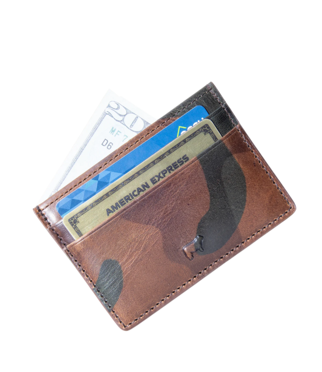 Spirit Leatherworks Military Pocket Card Case (Trunk Show Exclusive)