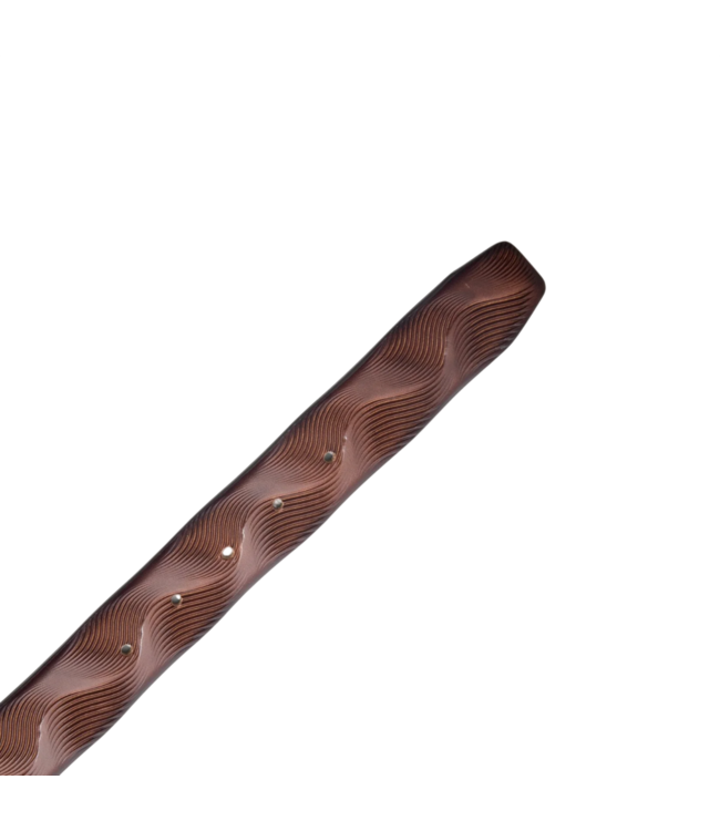 Spirit Leatherworks Wave Embossed Belt (Trunk Show Exclusive)