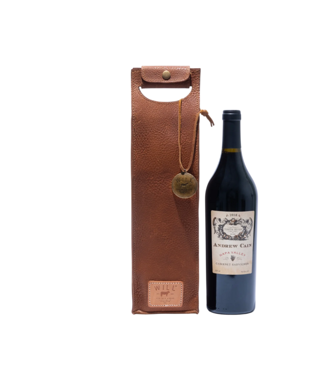 Spirit Leatherworks Single Leather Wine Case (Trunk Show Exclusive)