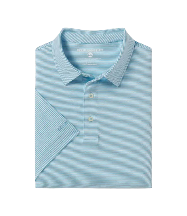 Southern Shirt Heather Madison Stripe Polo