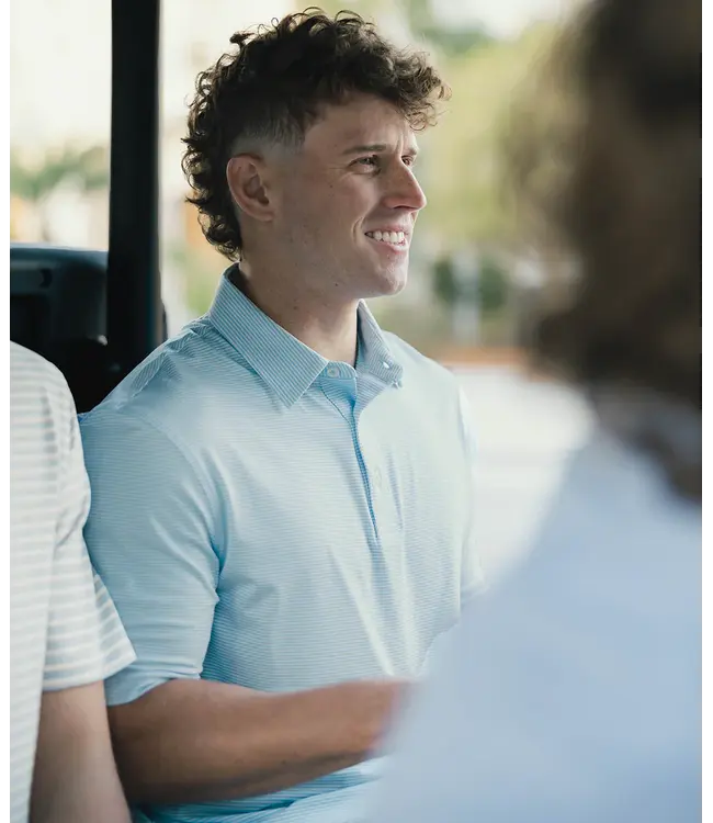 Southern Shirt Heather Madison Stripe Polo