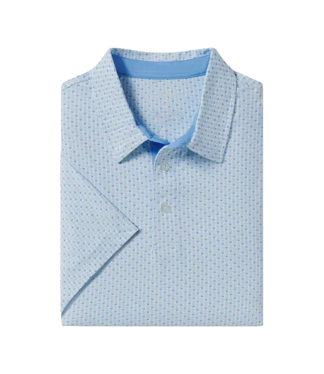 Club and Carry Printed Polo