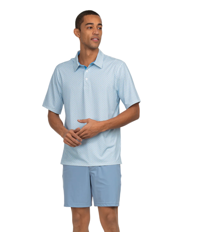 Club and Carry Printed Polo