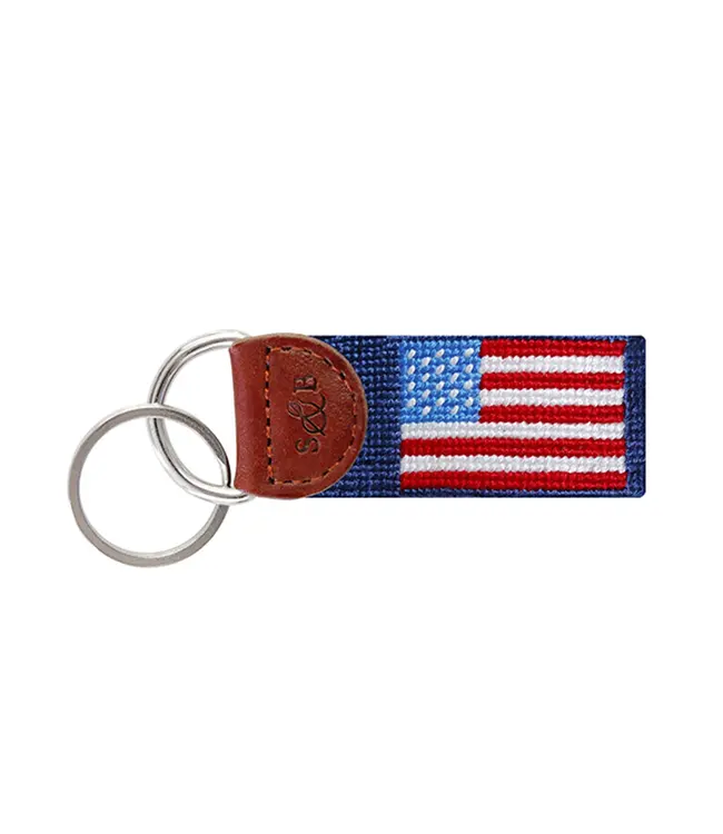 Smathers and Branson American Flag Key Fob
