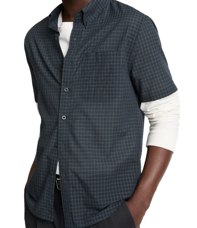 Vince Cortland Plaid S/S Button Down