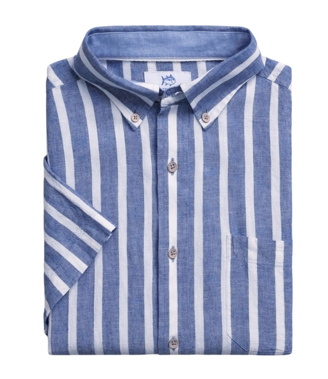 Southern Tide Seamark Stripe Sportshirt